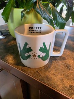 Starbucks Mug Coffee Brings Us Together