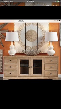 Z gallery console table