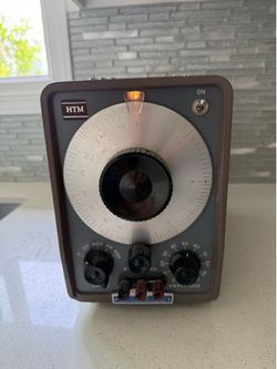 Vintage HP 200CD Wide Range Oscillator Hewlett-Packard Powers Up
