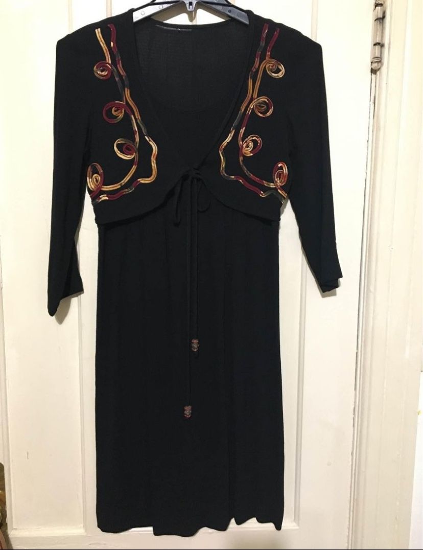 Women’s midi dress %97 Rayon size 4