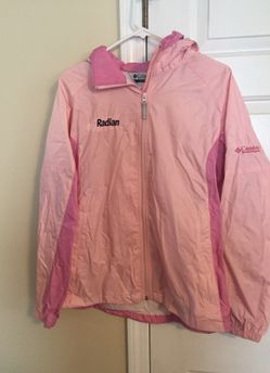 Columbia Pink Rain Jacket