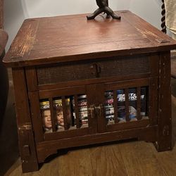 Two Matching End Tables 