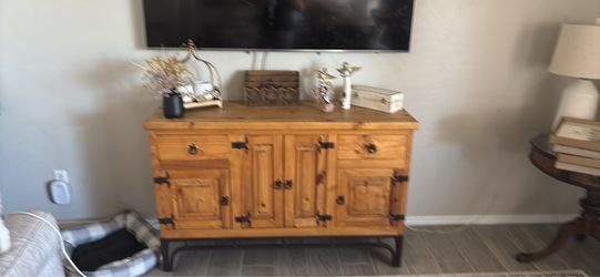 Entertainment center with storage
