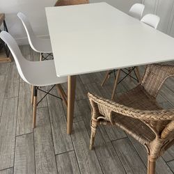 Dining Table With 4 Chairs
