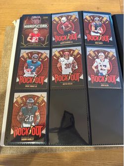 football rock out cards