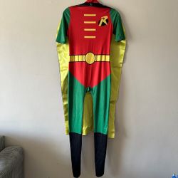 DC Comics Robin Jumpsuit Costume Youth Size: XL