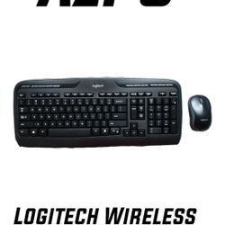Logitech Wireless Keyboard And Mouse Set 