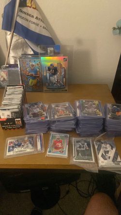 Massive 500+ football lot with slab and 2 jumbos