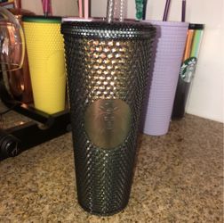 Starbucks tumbler Rose Gold To Gold