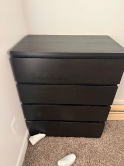 Black dresser drawer