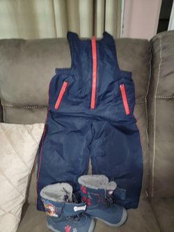 Snow Bib And Boots