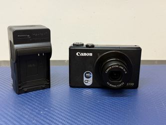Canon - PowerShot S110 12.1-Megapixel Digital Camera - Black
