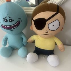 Rick And Morty Pluhies set of 2