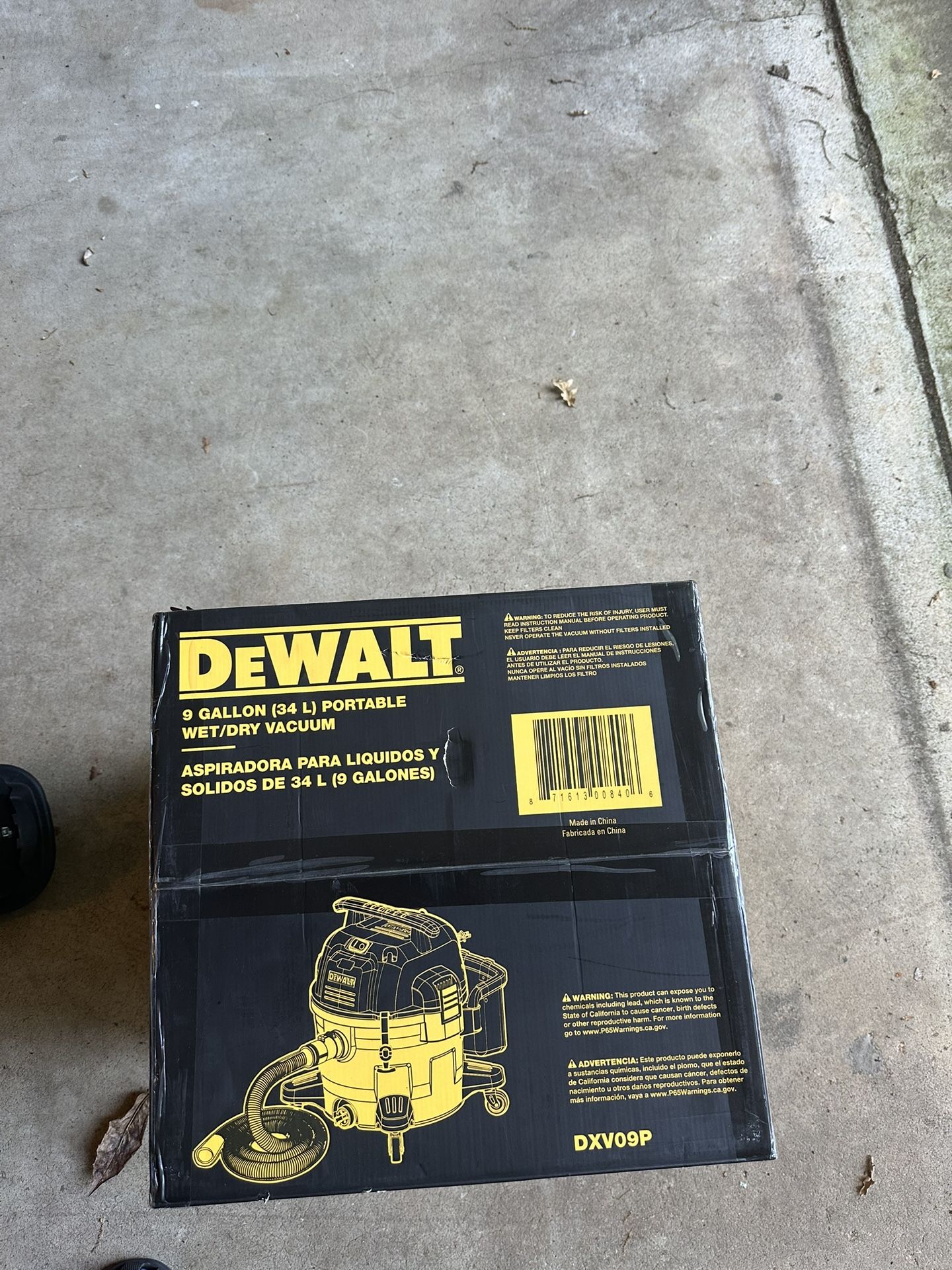 DEWALT DXV09P