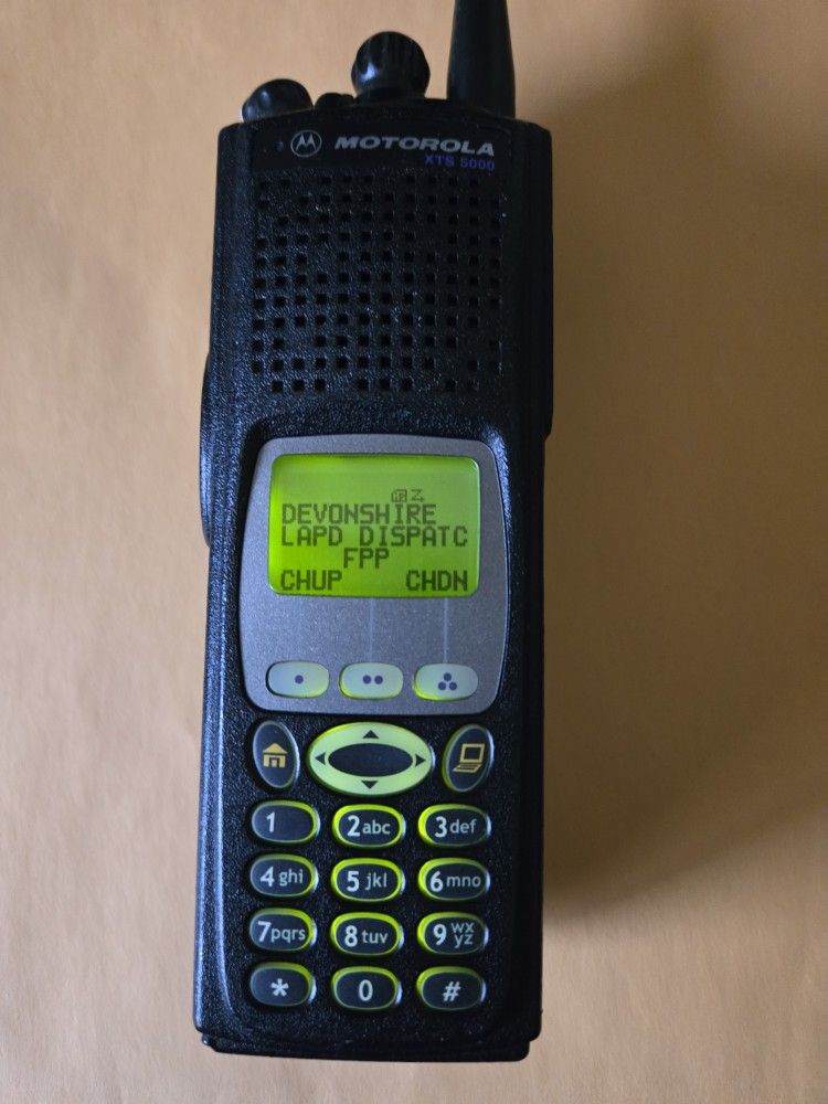 Motorola XTS 5000 Police Radio loaded w/ LAPD LASD LAFD LBPD *FPP