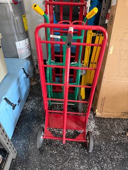 GARDNER BENDER Wire Spool Cart: 700 lb Load Capacity, Red, 5 Spindles