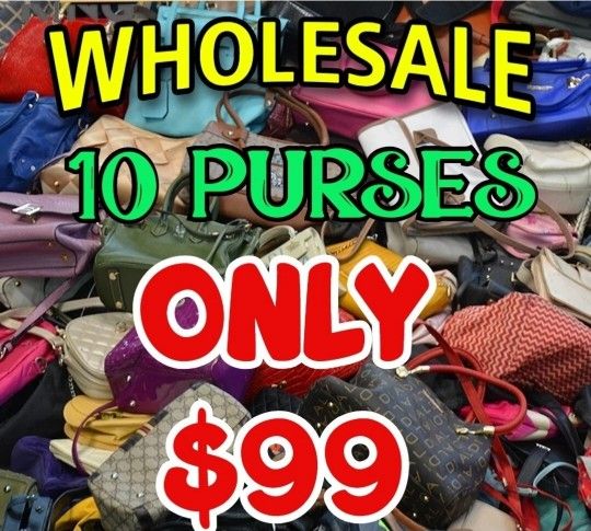 WHOLESALE 10 CCW Purses $99 Build LOT Satchel Shoulder Bag Tote Crossbody Bag NEW PU