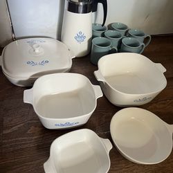 All for $40// Corning dishes .
