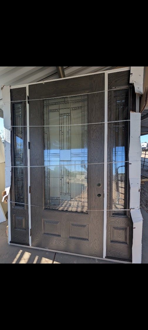 72×98 feather river front door