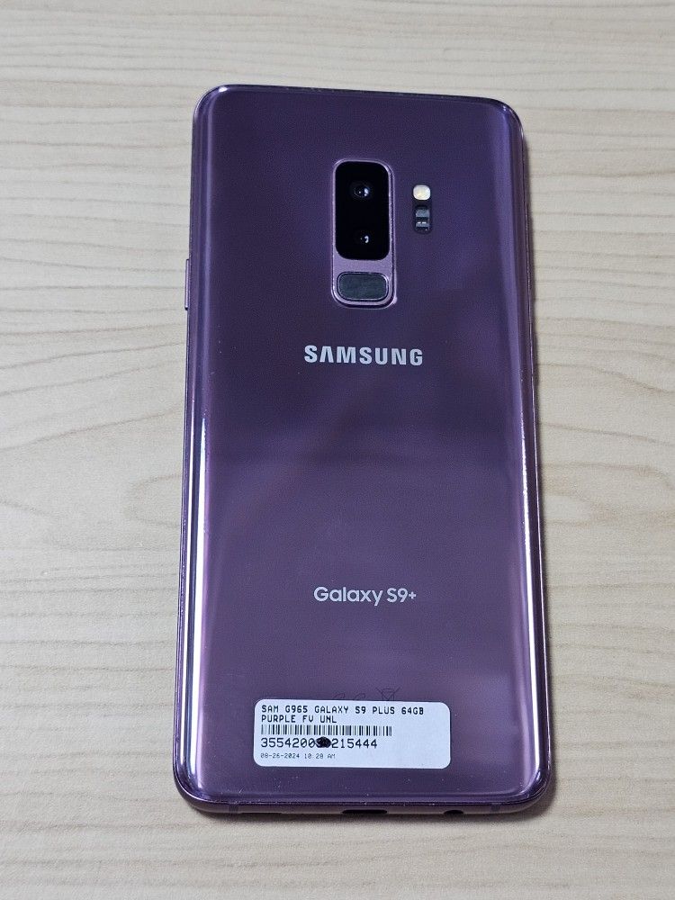 Samsung Galaxy S9 Plus 64GB Unlocked. Firm Price. El Precio Es Firme.