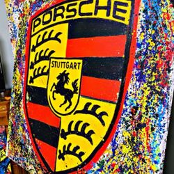 Custom Porsche Painting 1 Of 1 