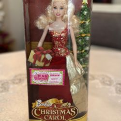 2008 Vintage Barbie In A Xmas Carol 