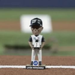 Livan Hernandez Marlins Bobblehead