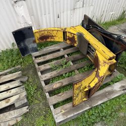 forklift paper/hay attachment