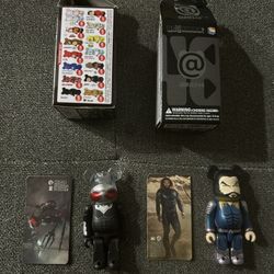 Medicom 100% Bearbrick 48 Be@rbrick Series 48 Hero Aquaman & Black Manta Secret