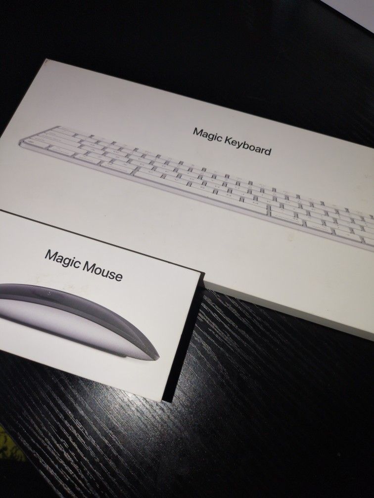 apple mouse and apple keyboard 