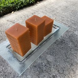 Candle Holder & Candles