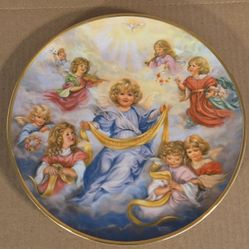 Hark the Herald Angels Sing Christmas Pageant Plate Collection 
