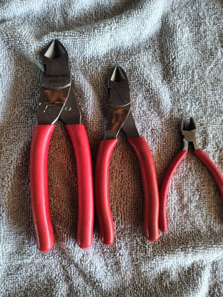 Snap On Snips And Needle Nose Pliers