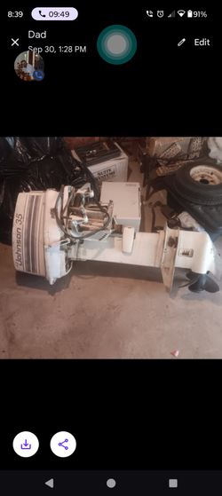 Johnson 35 Hsp Outboard Boat Motor