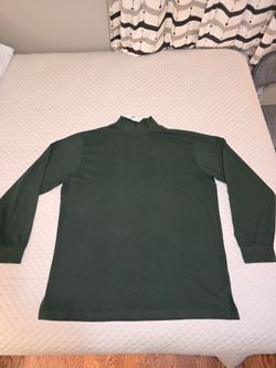 XL - RL Polo Golf Men's Forest Green Mock Neck Sweater (NWT)
