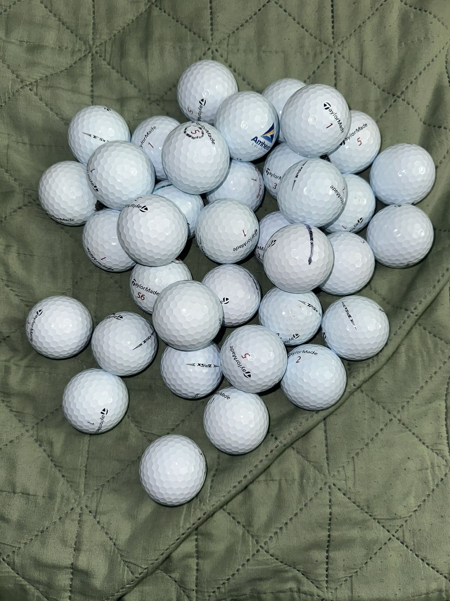 36 Taylormade Tp5x Golf Balls 