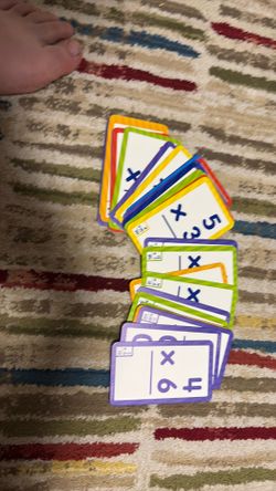 Mutippication 0-12 practice card