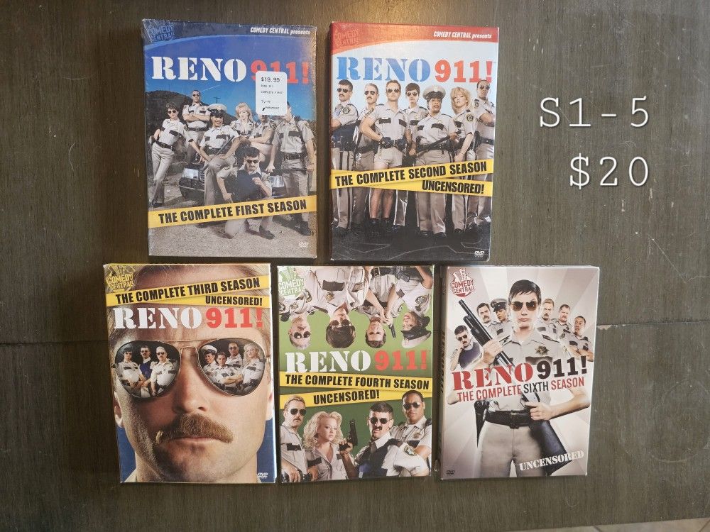 RENO 911 Seasons 1-2-3-4-5 DVD Collection