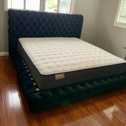 $699 Brand New King Bed Frame With Mattress (Read Description Below)