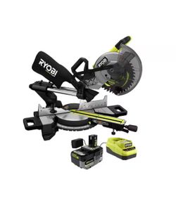ONE+ HP 18V Brushless Cordless 10 in. Sliding Compound Miter Saw Kit  Brand New in Box!