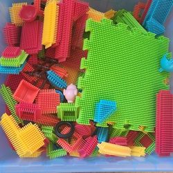 Picasso Hedgehog Building Blocks 440 Pieces, 3 Sets