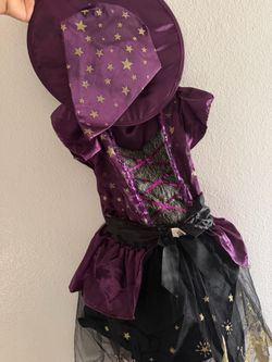 Girls witch costume