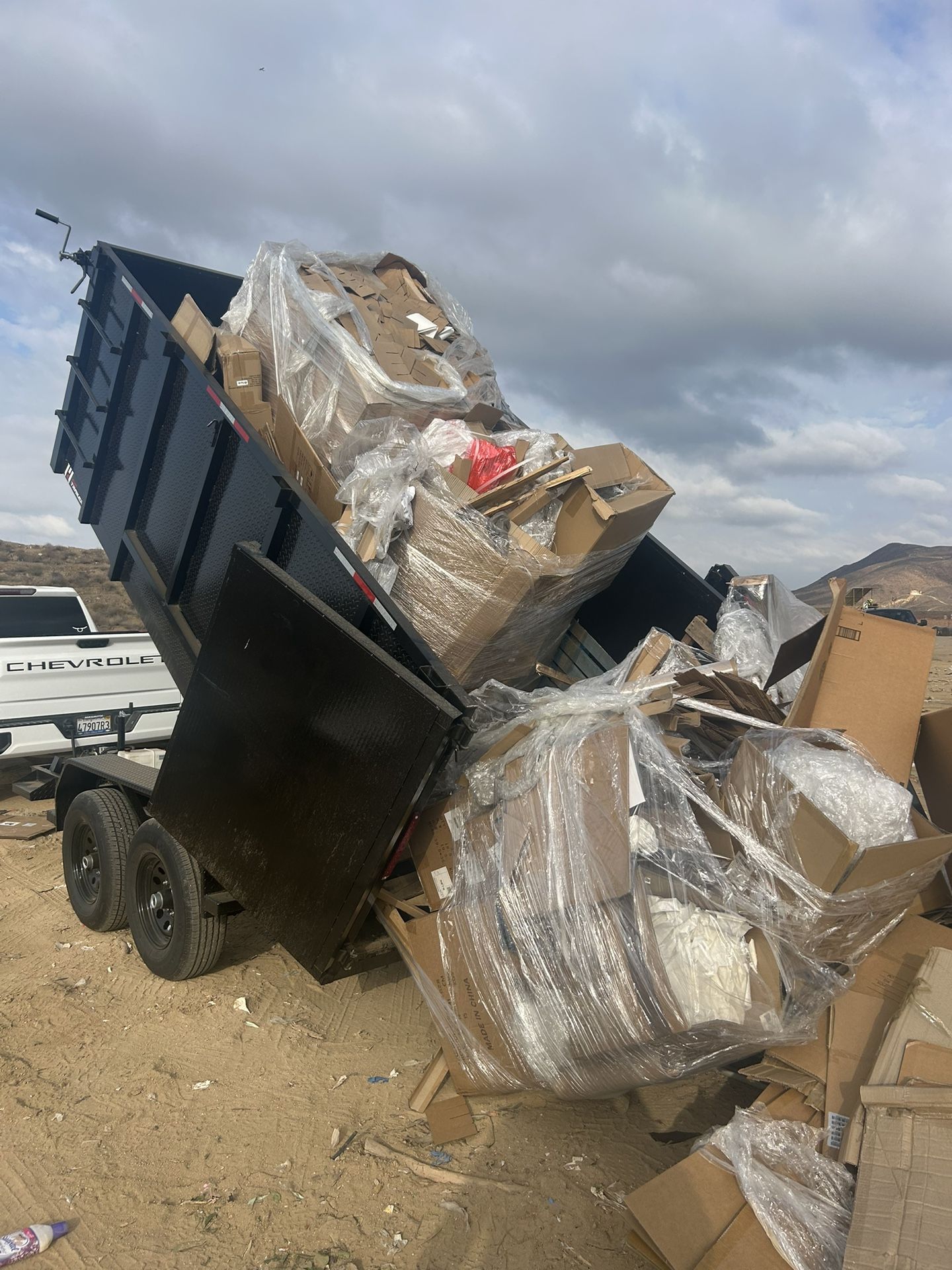 Dumpster rent and junk