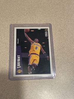 Kobe Bryant rookie card upper deck collection
