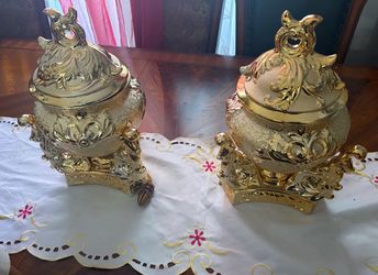 2 Piece dining / living room table decor