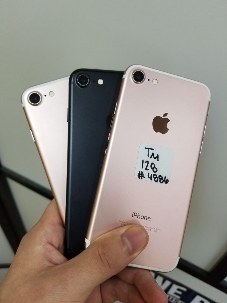 IPHONE 7 128GB FOR TMOBILE & METRO OR AT&T & CRICKET