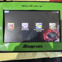 SNAP-ON SOLUS ULTRA OBDII SCANNER CODE UPDATE 21.4