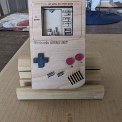 Custom Nintendo gameboy Wooden Display