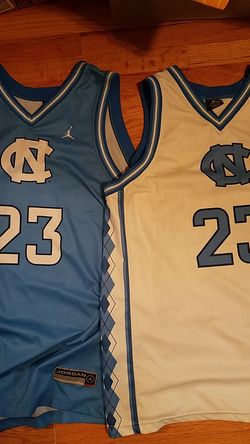 Jordan brand North Carolina jerseys home and away size XL