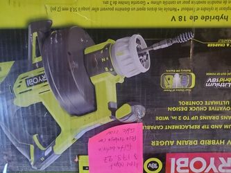 18V HYBRID DRAIN AUGER COMERCIAL